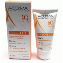 ADERMA PROTECT CREMA PIELES SECAS 50+ 40 ML