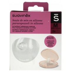 SUAVINEX PEZONERA SILICONA TALLA M   2 UDS