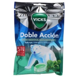VICKS PRAIMS DOBLE ACCION SIN AZUCAR BOLSA 72G