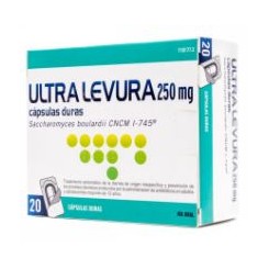ultra levura  250mg capsula