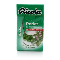 RICOLA PERLAS S/A MENTA 25G