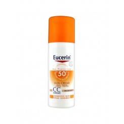 EUCERIN SUN PROTECTION 50+ CREMA ROSTRO CC 50 ML
