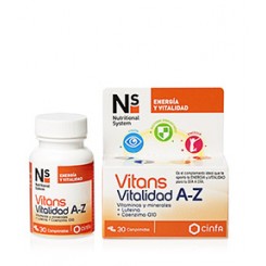 Ns Vitans Vitalidad A-Z 30 comprimidos 