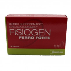 FISIOGEN HIERRO FORTE CAPS 30 CAPS