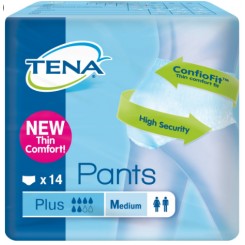 TENA PANTS PLUS MEDIANO 14 UND